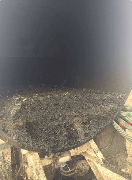 Vacuum truck tank cleaning septic waste